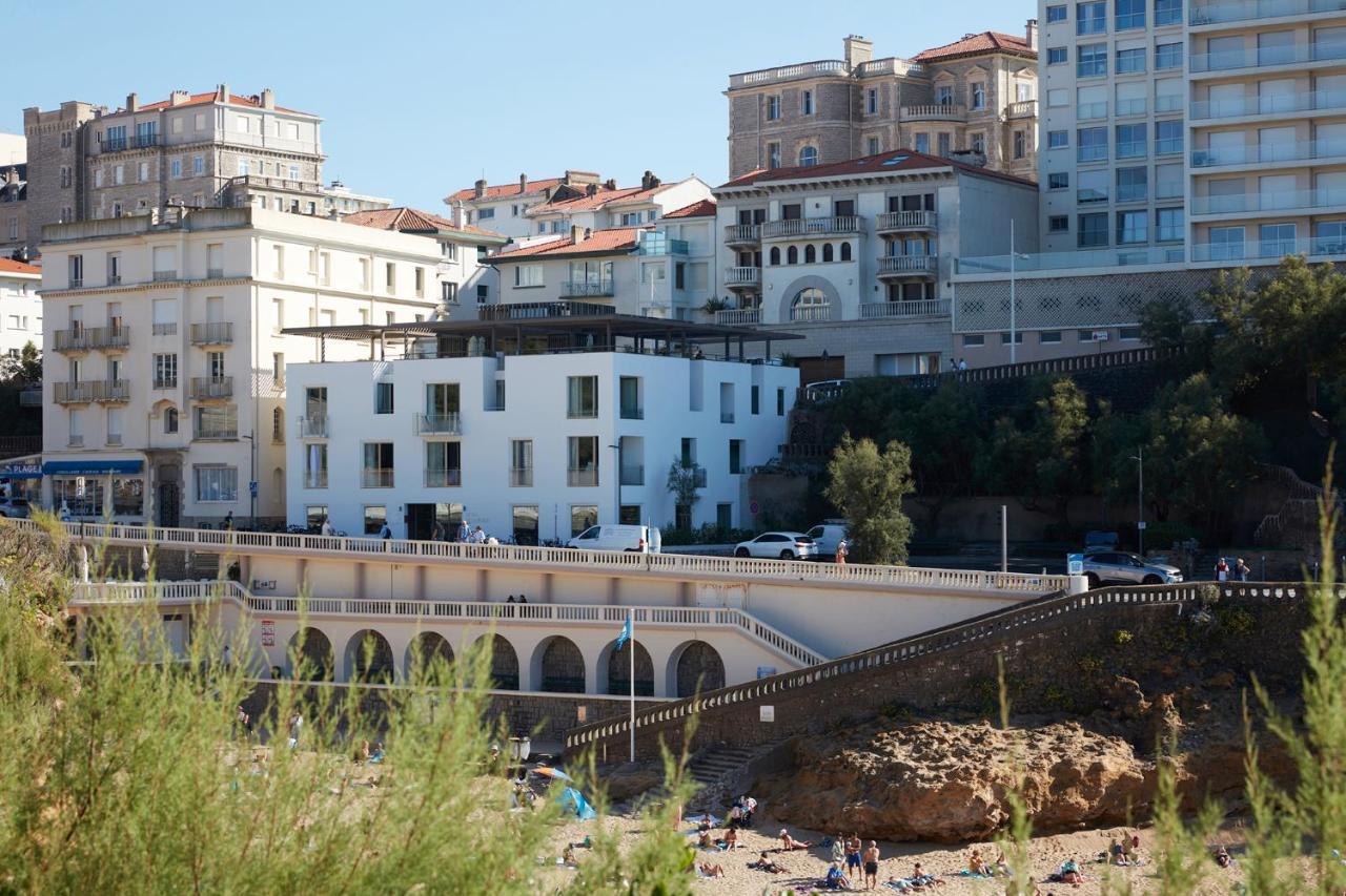 Hotel De La Plage Biarritz Eksteriør billede