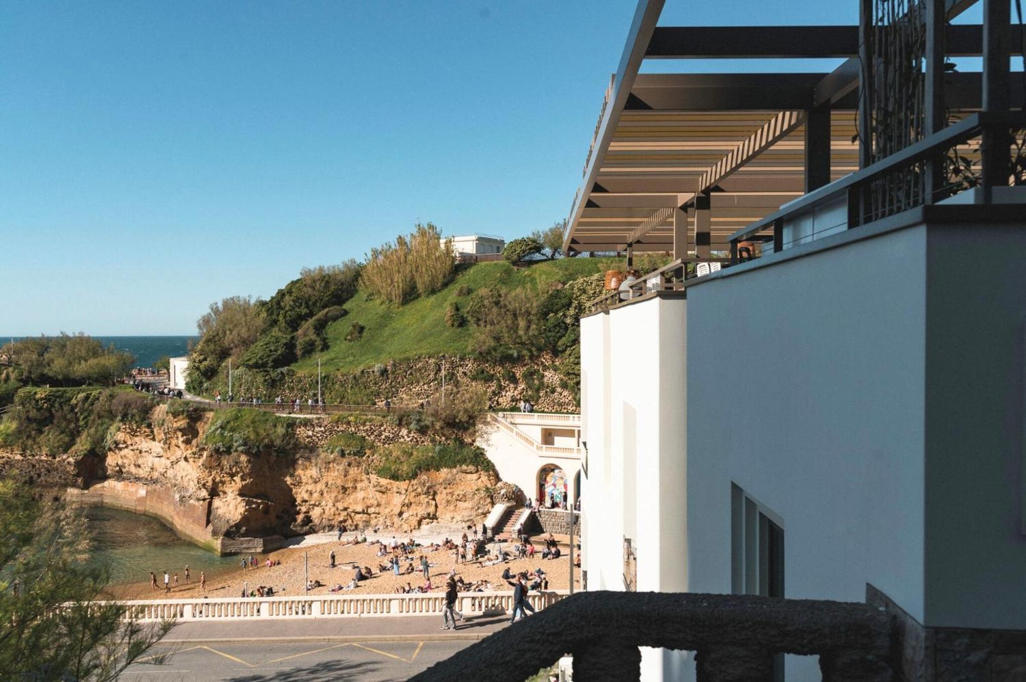 Hotel De La Plage Biarritz Eksteriør billede