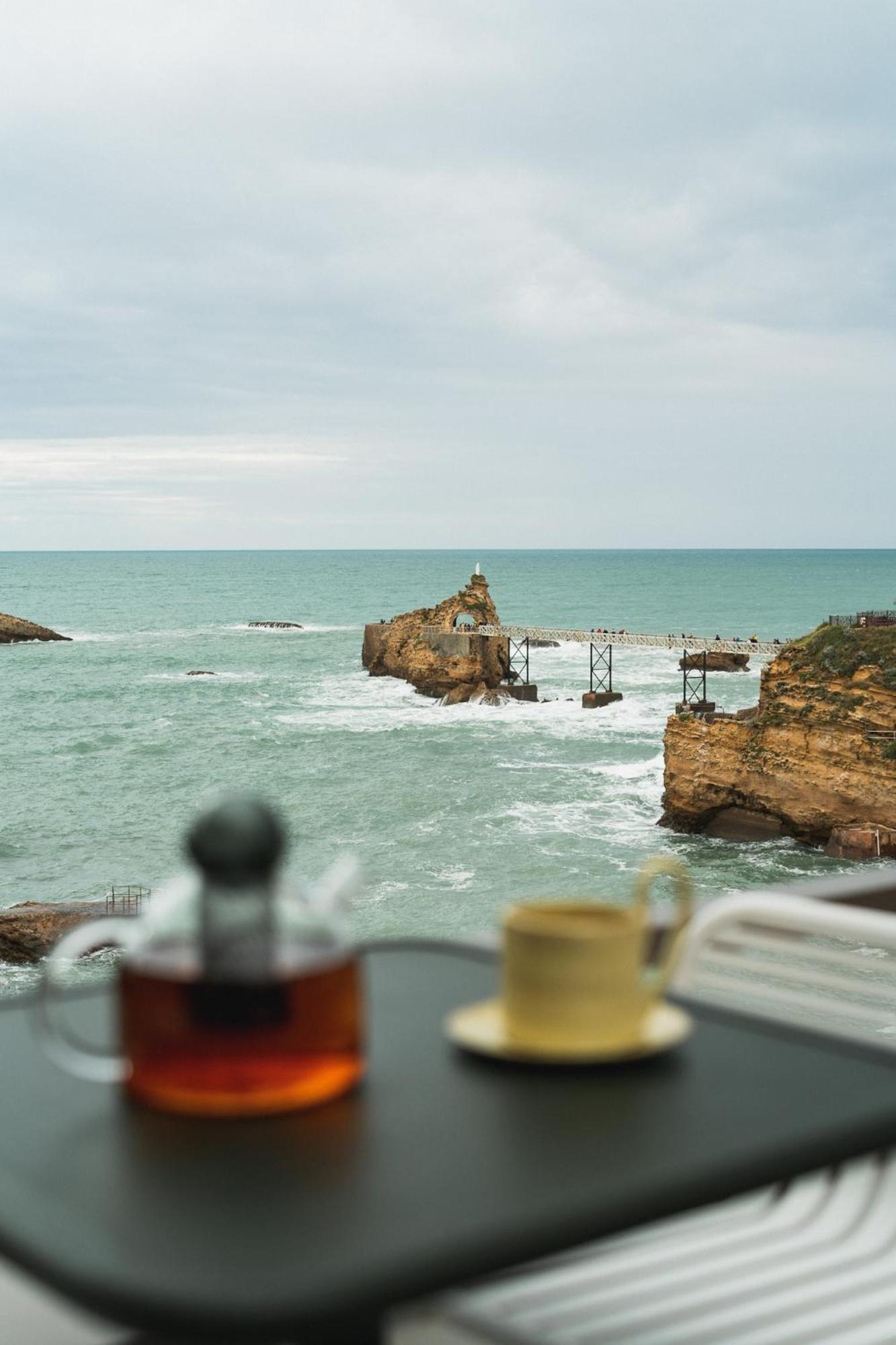 Hotel De La Plage Biarritz Eksteriør billede