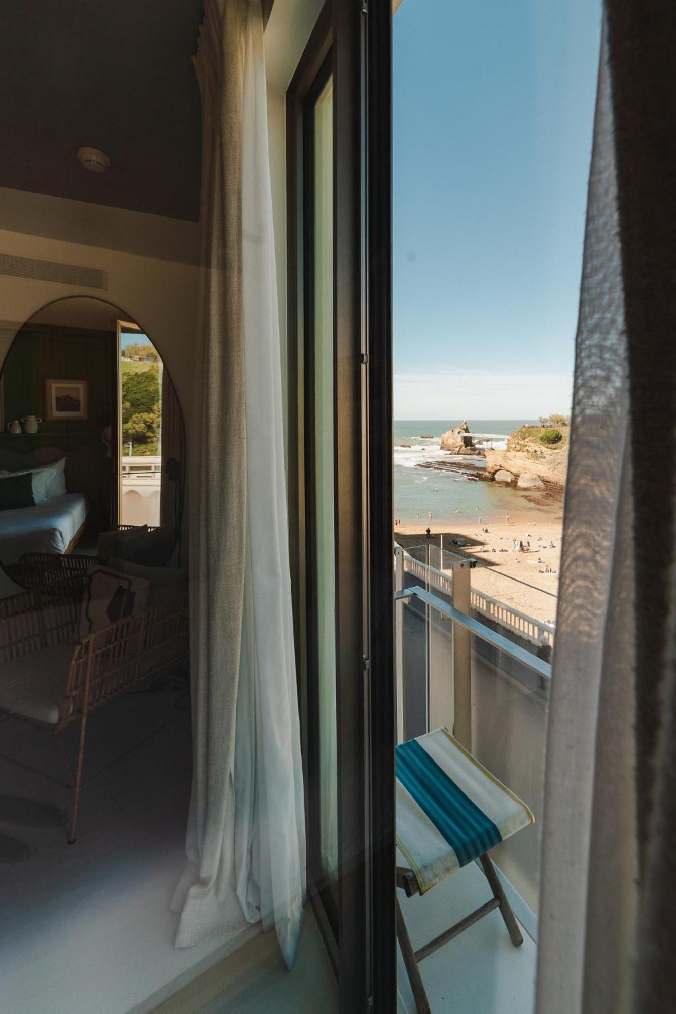 Hotel De La Plage Biarritz Eksteriør billede