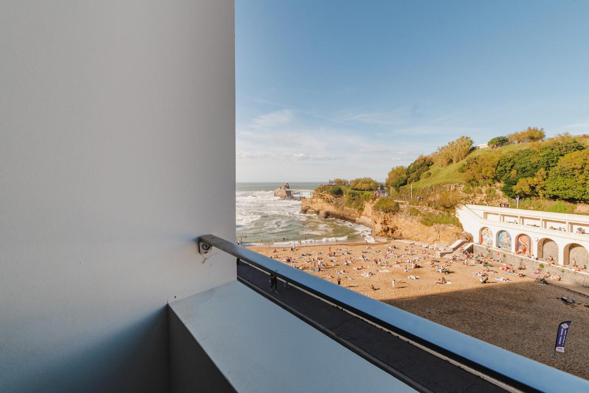 Hotel De La Plage Biarritz Eksteriør billede