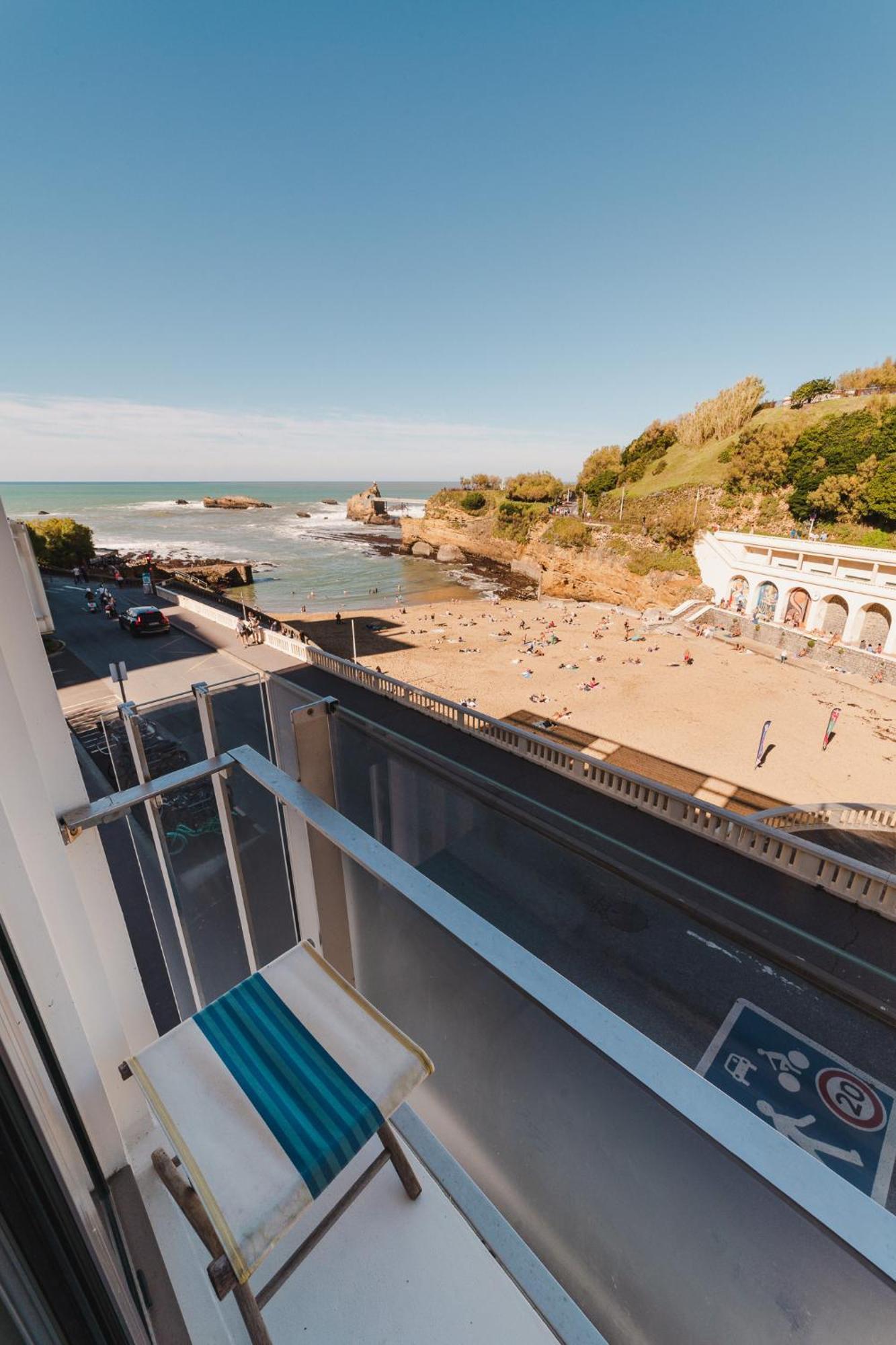Hotel De La Plage Biarritz Eksteriør billede