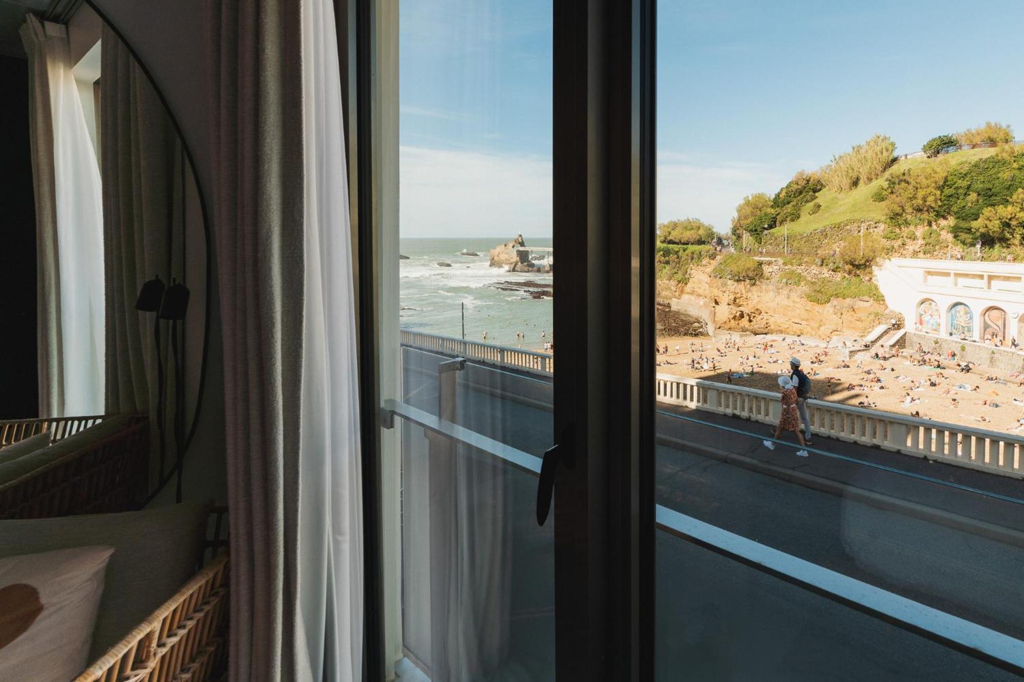 Hotel De La Plage Biarritz Eksteriør billede